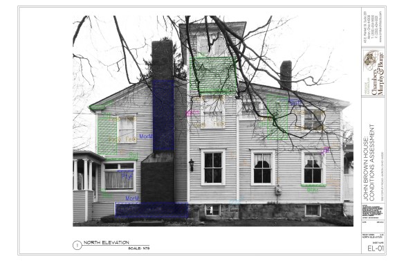 Photo elevation with TPAS annotations